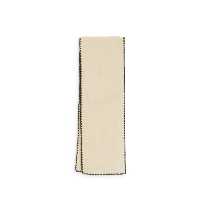 ARKET Cream Cashmere Scarf