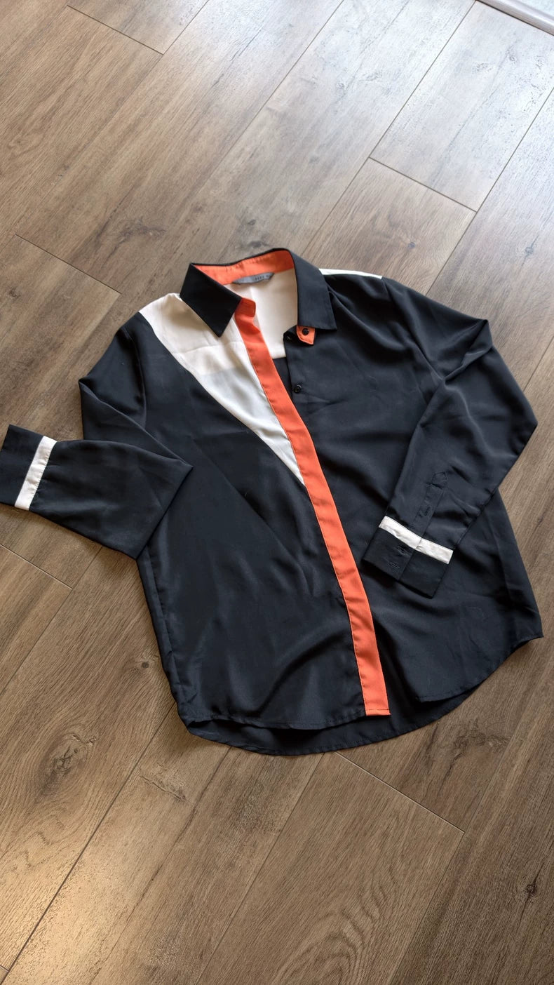 Baum und Pferdgarten Black and Orange Shirt