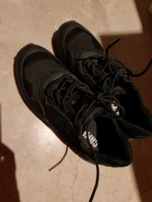 Camper Nothing Black Mesh Sneakers