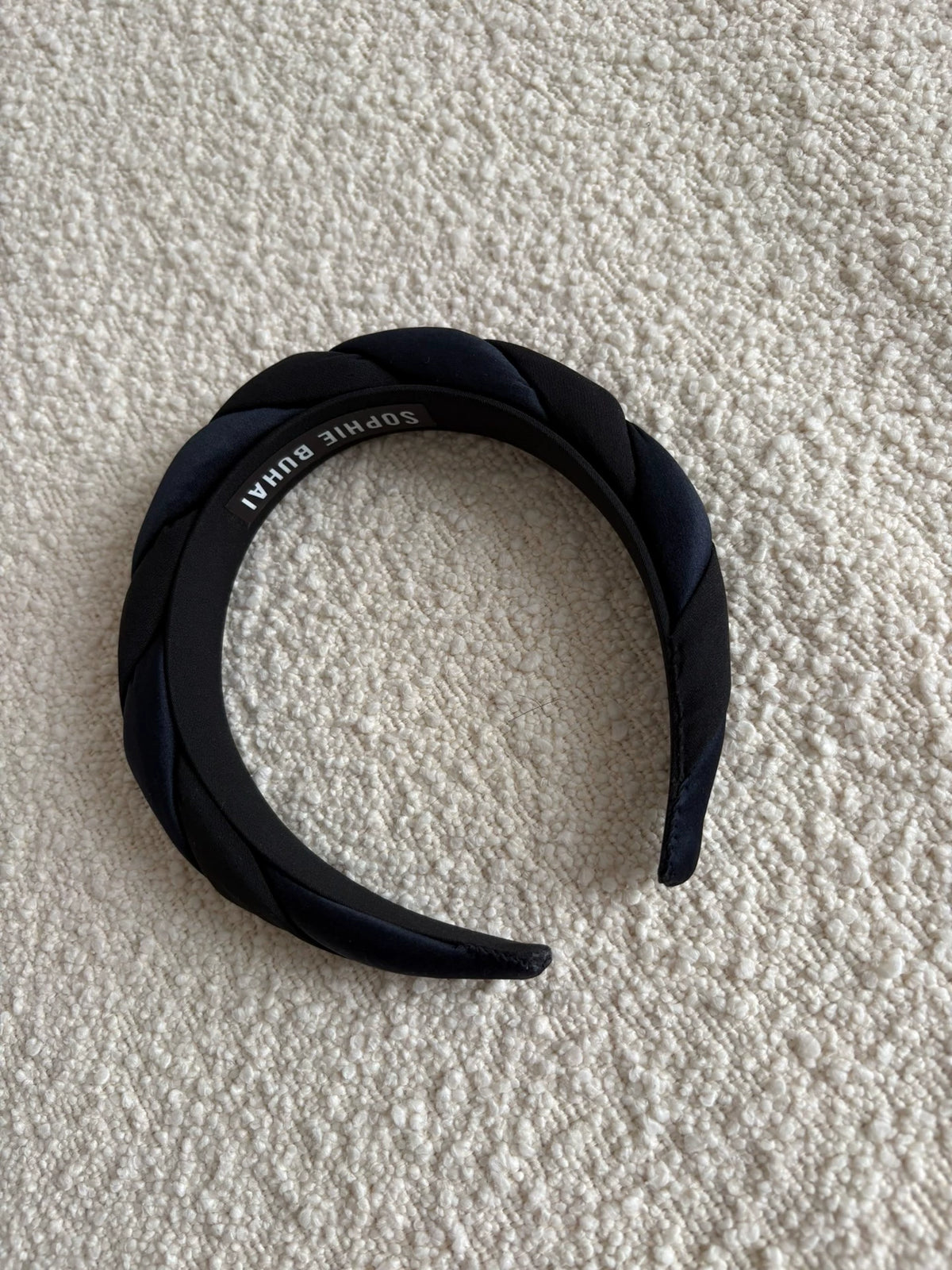 Sophie Buhai Black Knotted Headband — product detail 5