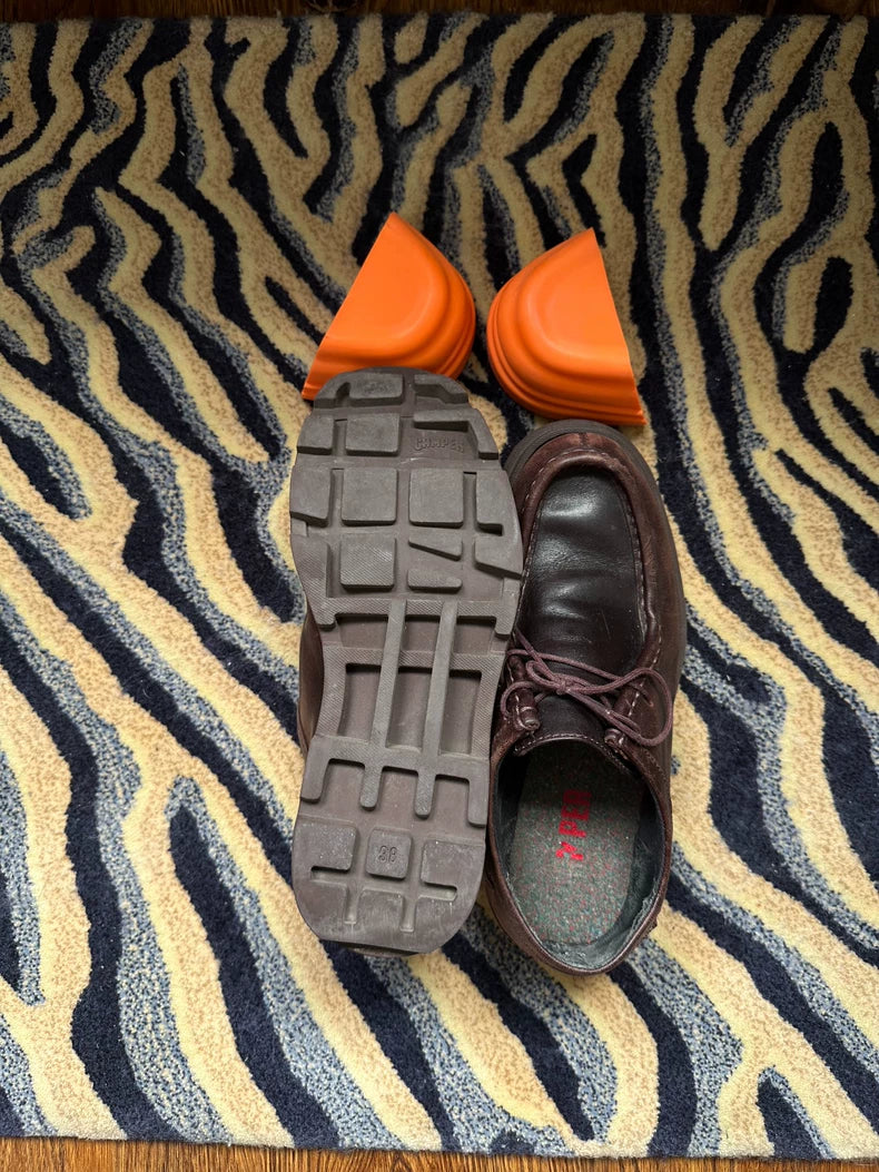 Camper Brown Derby Shoes