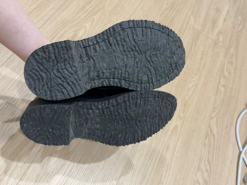 Camper Walden Black Chunky Loafers