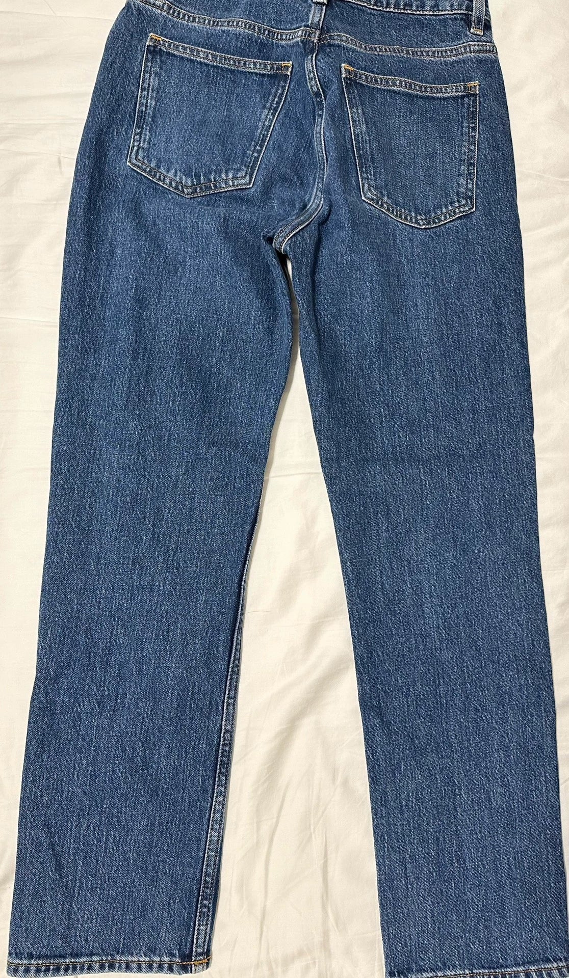 ARKET blue ankle-length jeans, actual garment