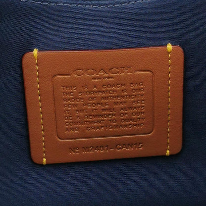 Coach Chain Tabby 26 Denim & Leather Shoulder Bag