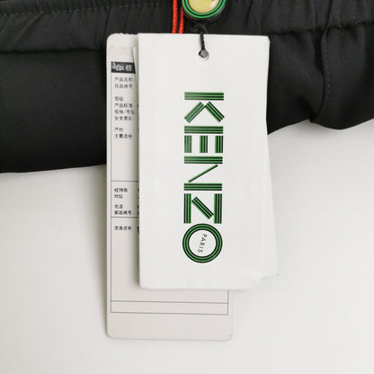 Kenzo neon-lime drawstring shorts — view 4