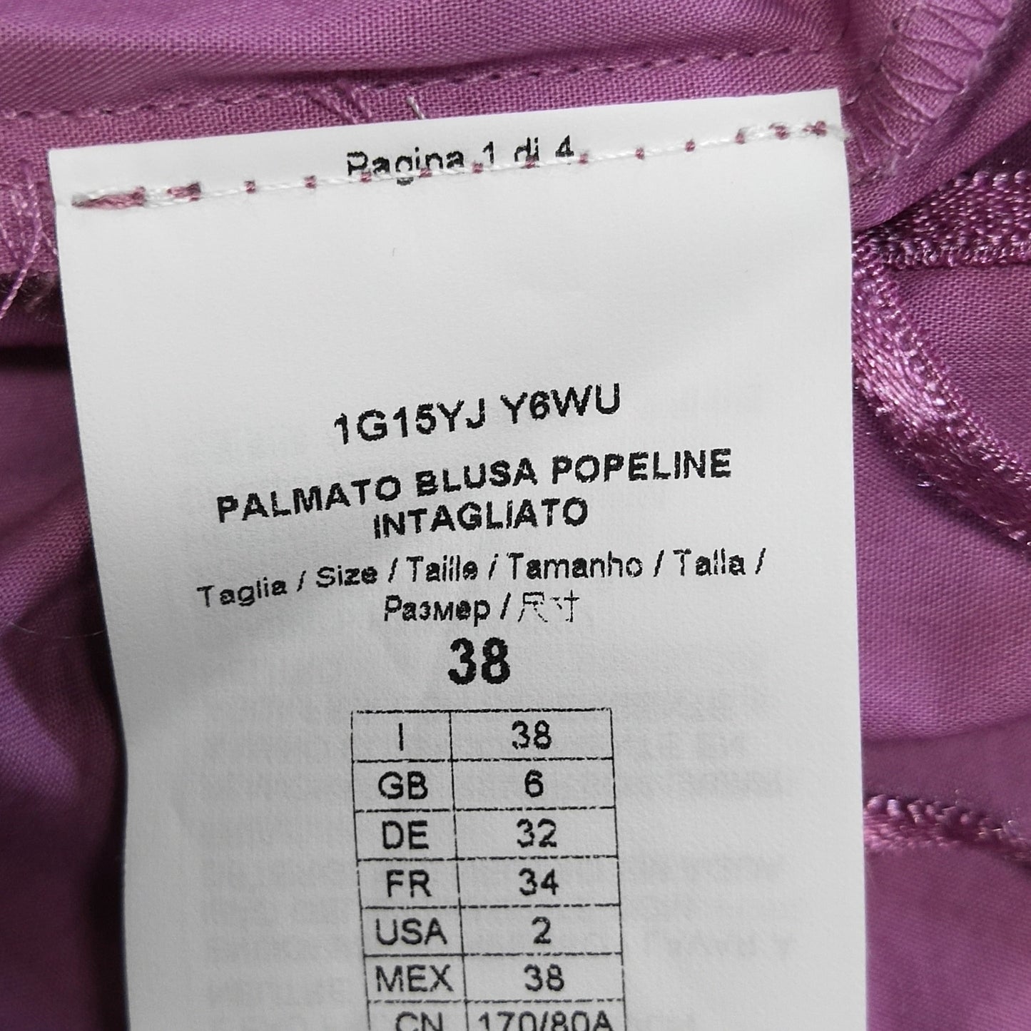 Pinko dusty plum cropped top — detail view 7