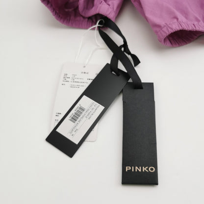 Pinko dusty plum cropped top — view 4