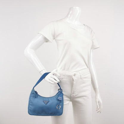 Prada Re-Edition 2000 Hobo Bag — Powder Blue