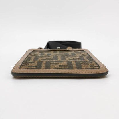 Fendi Peekaboo FF Monogram Mini Crossbody Bag
