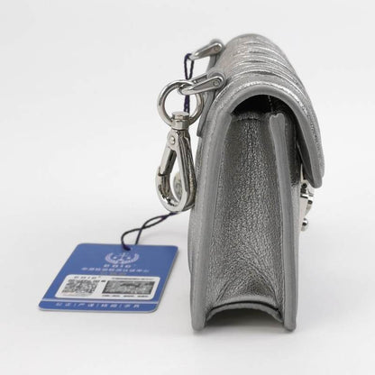 Miu Miu Confidential Mini Ruched Lambskin Crossbody Bag