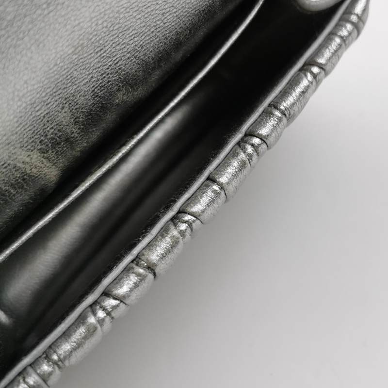 Miu Miu Confidential Mini Ruched Lambskin Crossbody Bag