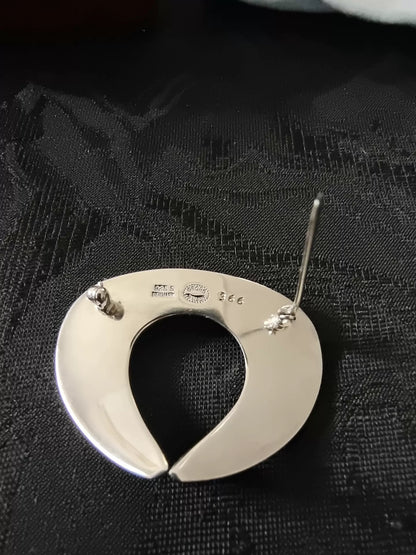 Georg Jensen No. 366 Silver Brooch – photograph 2