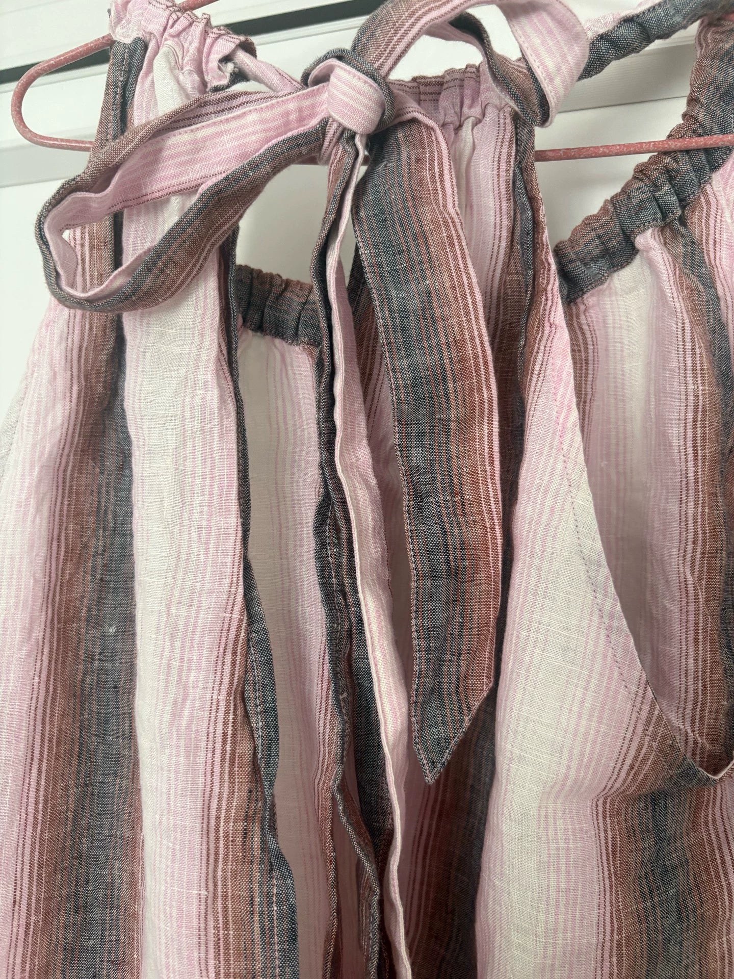ARKET Linen Halter Mini Dress — product detail 3