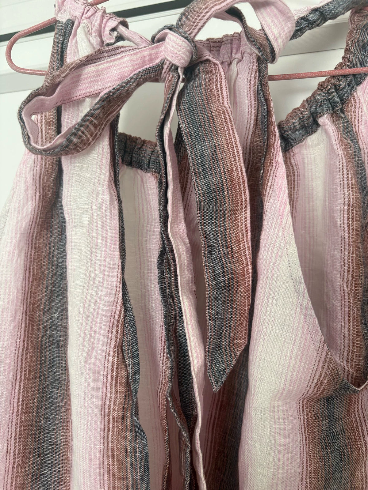 ARKET Linen Halter Mini Dress — product detail 3