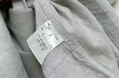 MHL Grey Linen-Cotton A-Line Dress – photograph 3