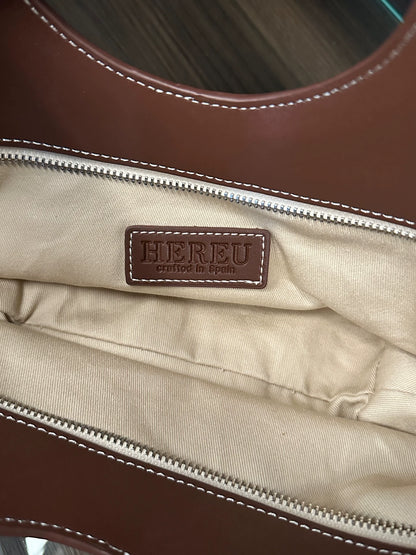 HEREU Cala Canvas and Leather Bag — product detail 6
