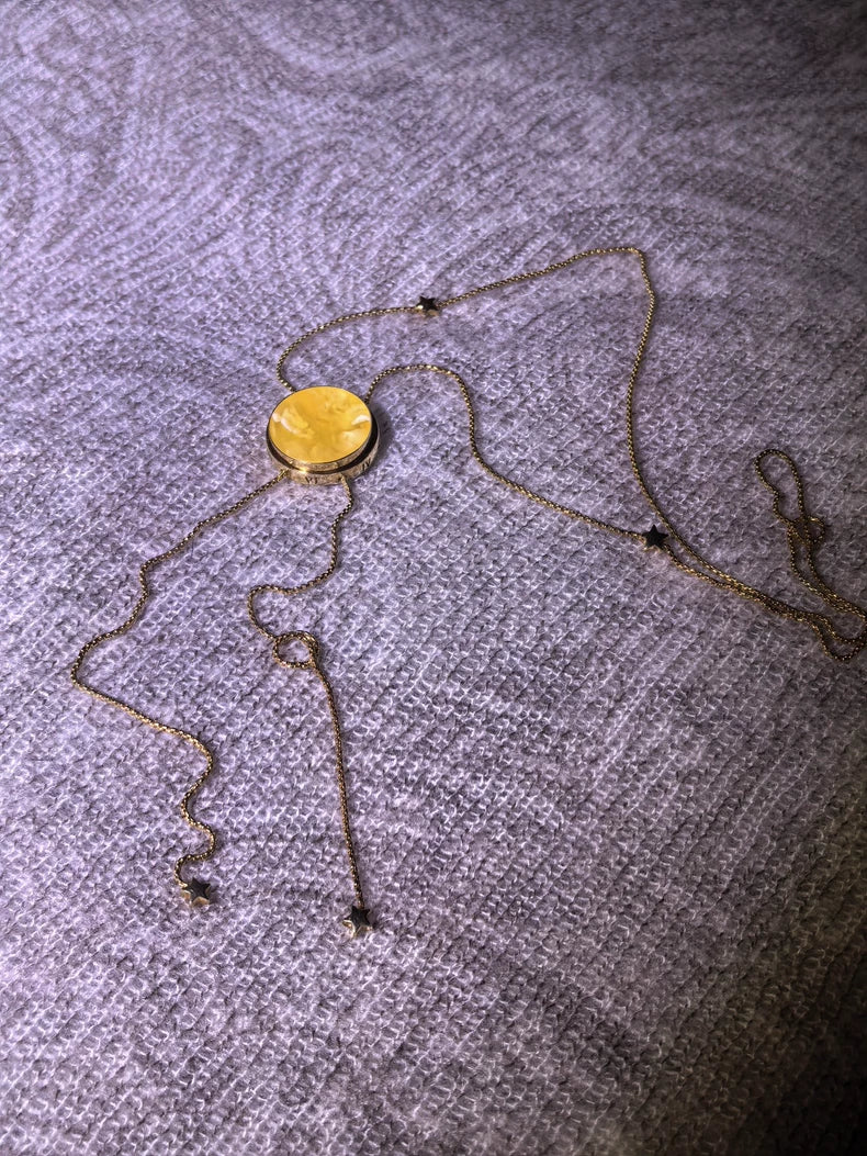 NAC AMBER — Gold — Necklace — New