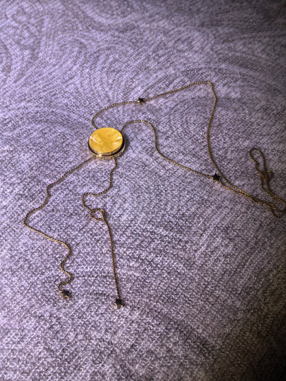 NAC AMBER — Gold — Necklace — New