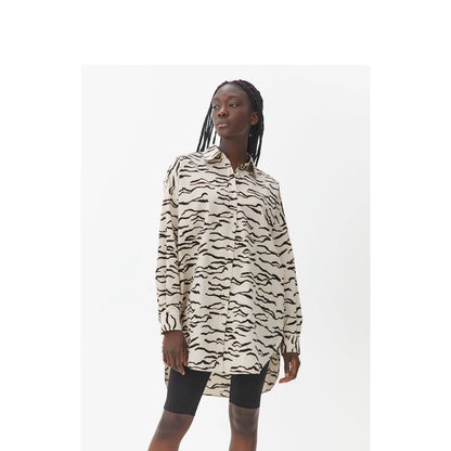 ARKET Zebra-Print Oversized Shirt