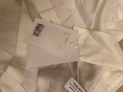 ARKET White Linen Shirt Dress — product detail 3