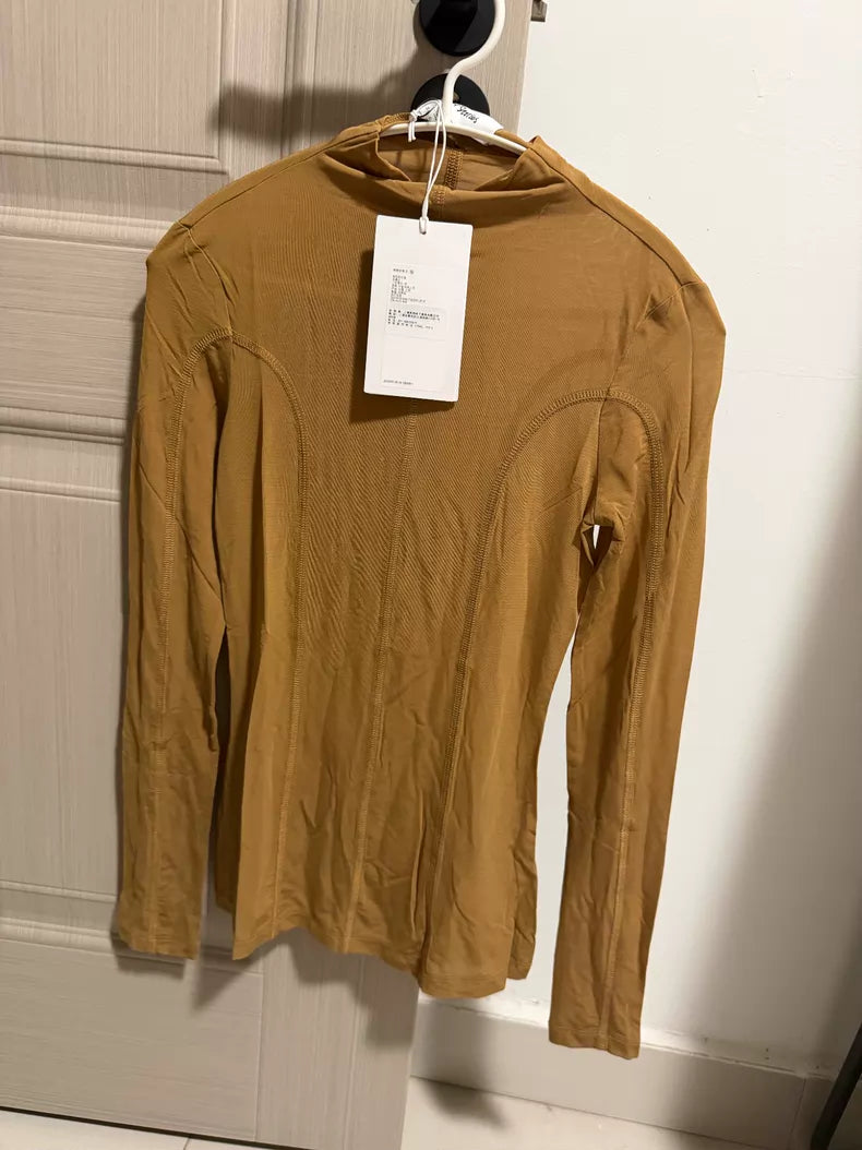 & Other Stories Ochre Long-Sleeve Top