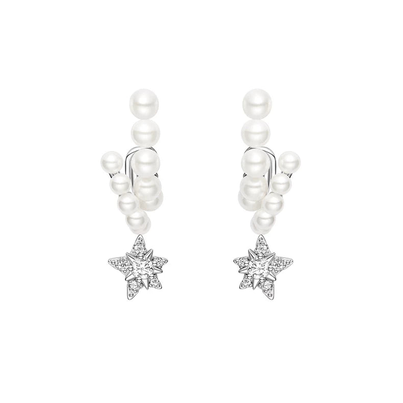 HEFANG — Clip Earrings — New