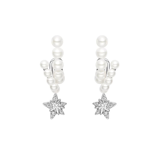 HEFANG — Clip Earrings — New