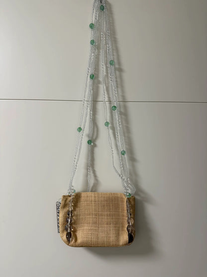 Susan Fang Crystal-Beaded Woven Crossbody Bag — original seller image 2
