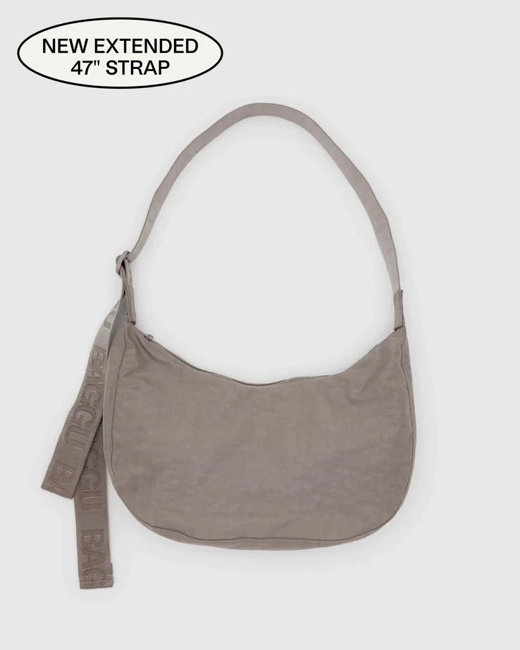 BAGGU Dove Grey Crescent Bag — product detail 6