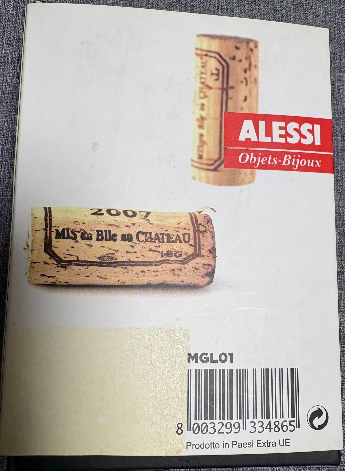 Alessi MGL01 Wine Stopper Holder — product detail 4