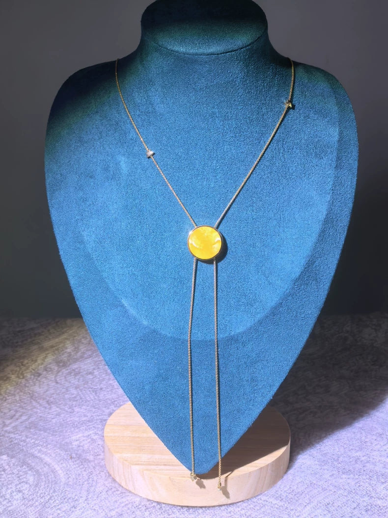NAC AMBER — Gold — Necklace — New
