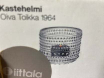 Iittala Kastehelmi Frosted Glass Candle Holder – photograph 3