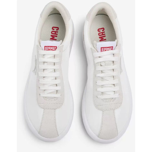 Camper Pelotas White Nubuck Sneakers