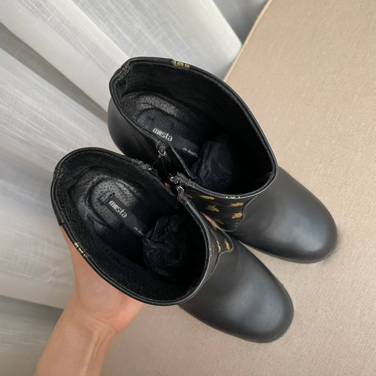 Miista Bee-Detail Ankle Boots – EU 37 — original seller image 5