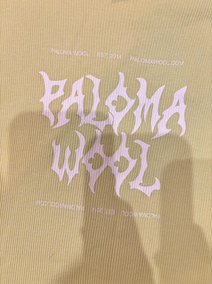 Paloma Wool Lime Fitted T-Shirt — product detail 4