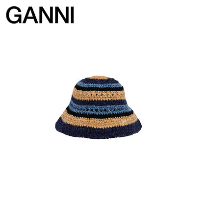 GANNI Multicolor Crochet Bucket Hat — product detail 2