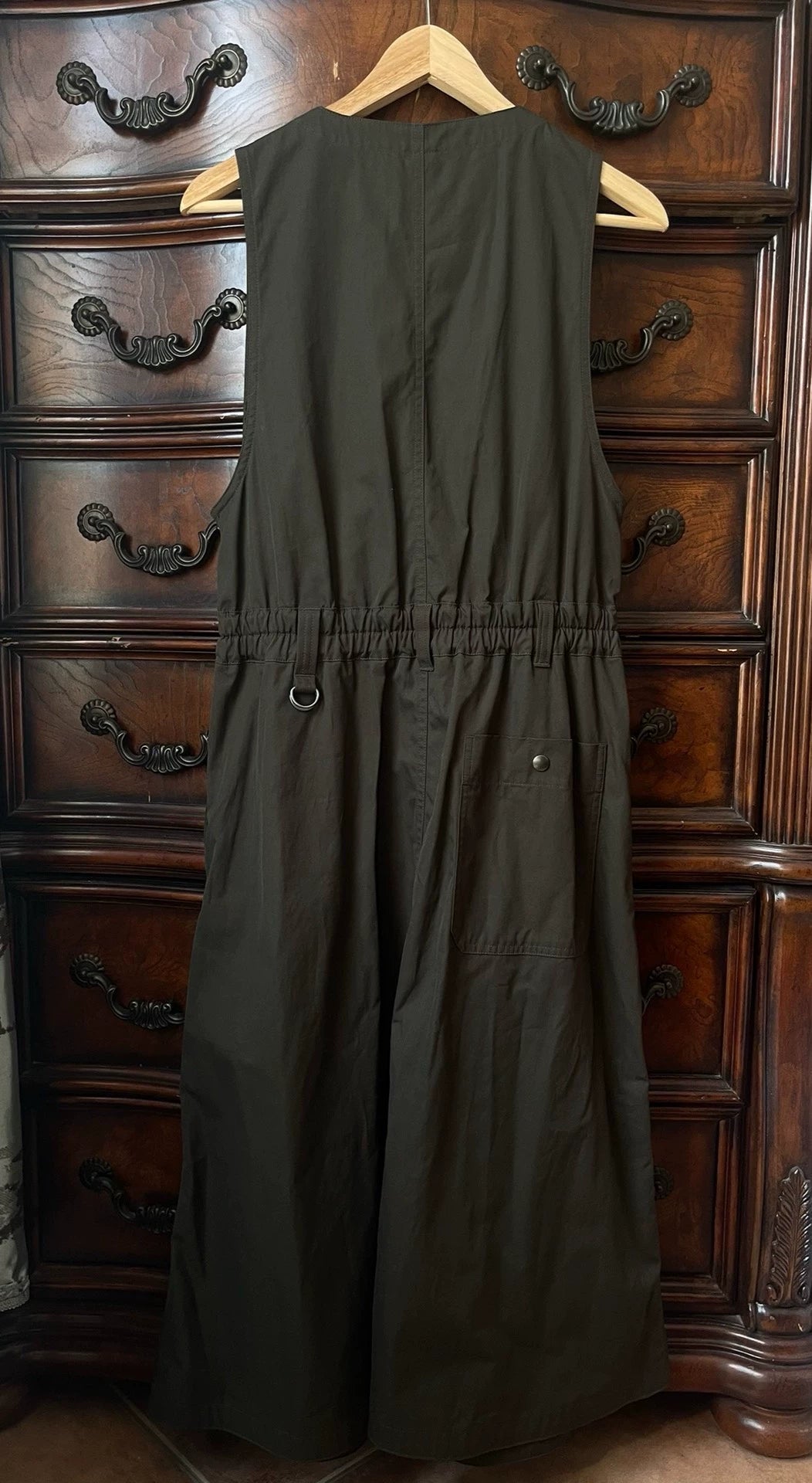 MHL Brown Cotton Pinafore Dress – photograph 2