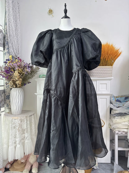 Aje Organza Puff-Sleeve Maxi Dress – Size M — original seller image 1