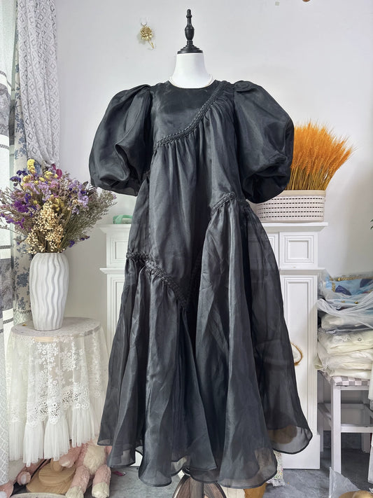 Aje Organza Puff-Sleeve Maxi Dress – Size M — original seller image 1