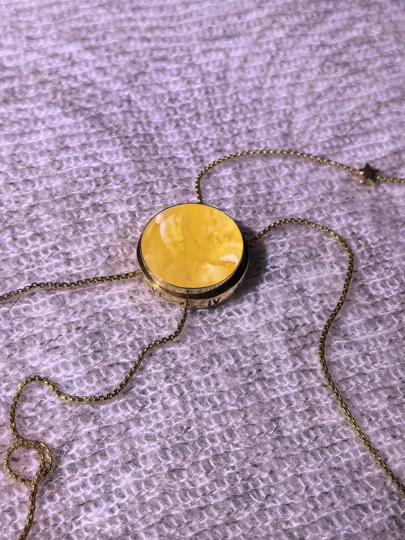 NAC AMBER — Gold — Necklace — New