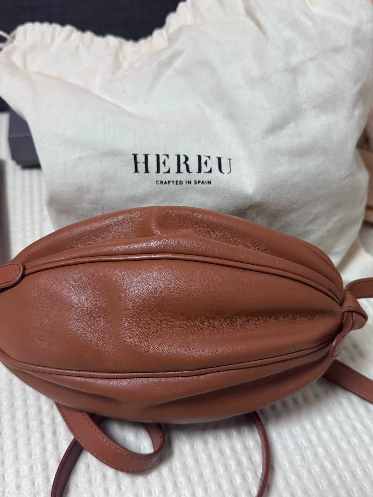 HEREU Boya Red-Brown Mini Long Bag — product detail 2