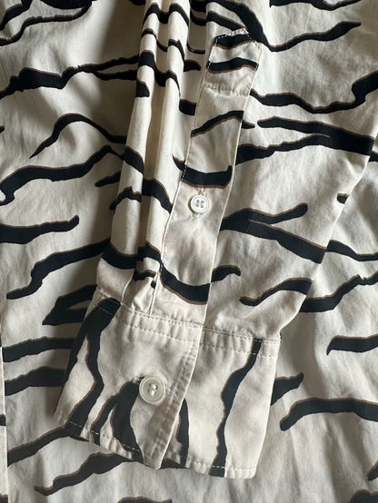ARKET Zebra-Print Oversized Shirt