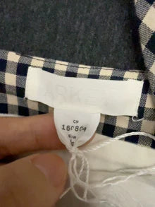 ARKET Gingham Strappy Dress
