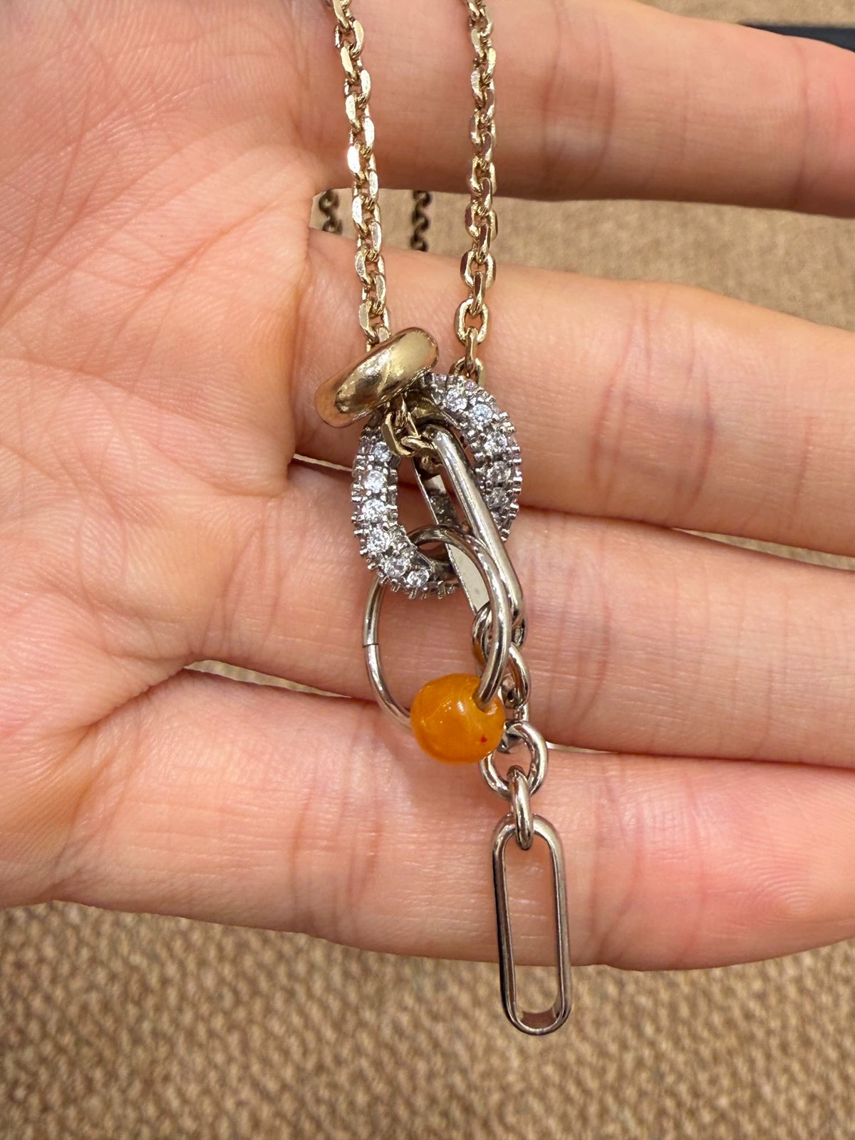 Justine Clenquet Statement Necklace — original seller image 2