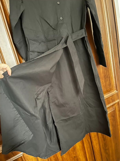 COS Dark Shirt Dress — product detail 4