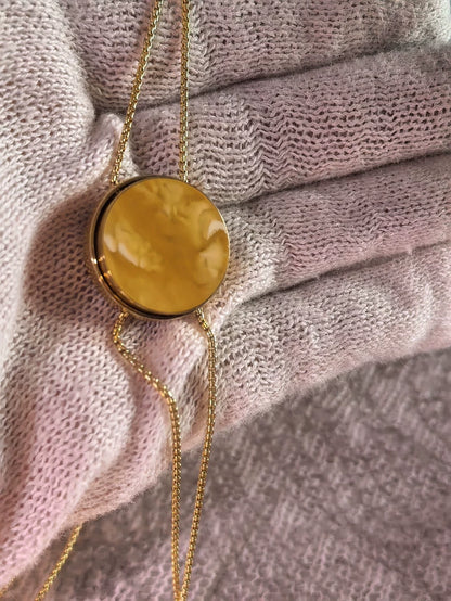 NAC AMBER — Gold — Necklace — New