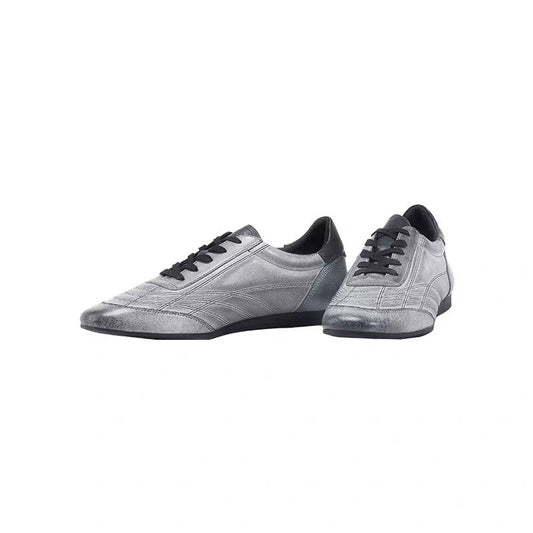 Vagabond Hillary Burnished Leather Lace-Up Shoes — front view