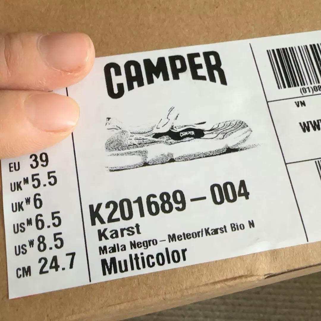 Camper Karst Black Sport Mary Janes — product detail 6