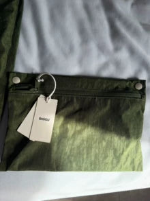 BAGGU Moss Green Foldable Tote