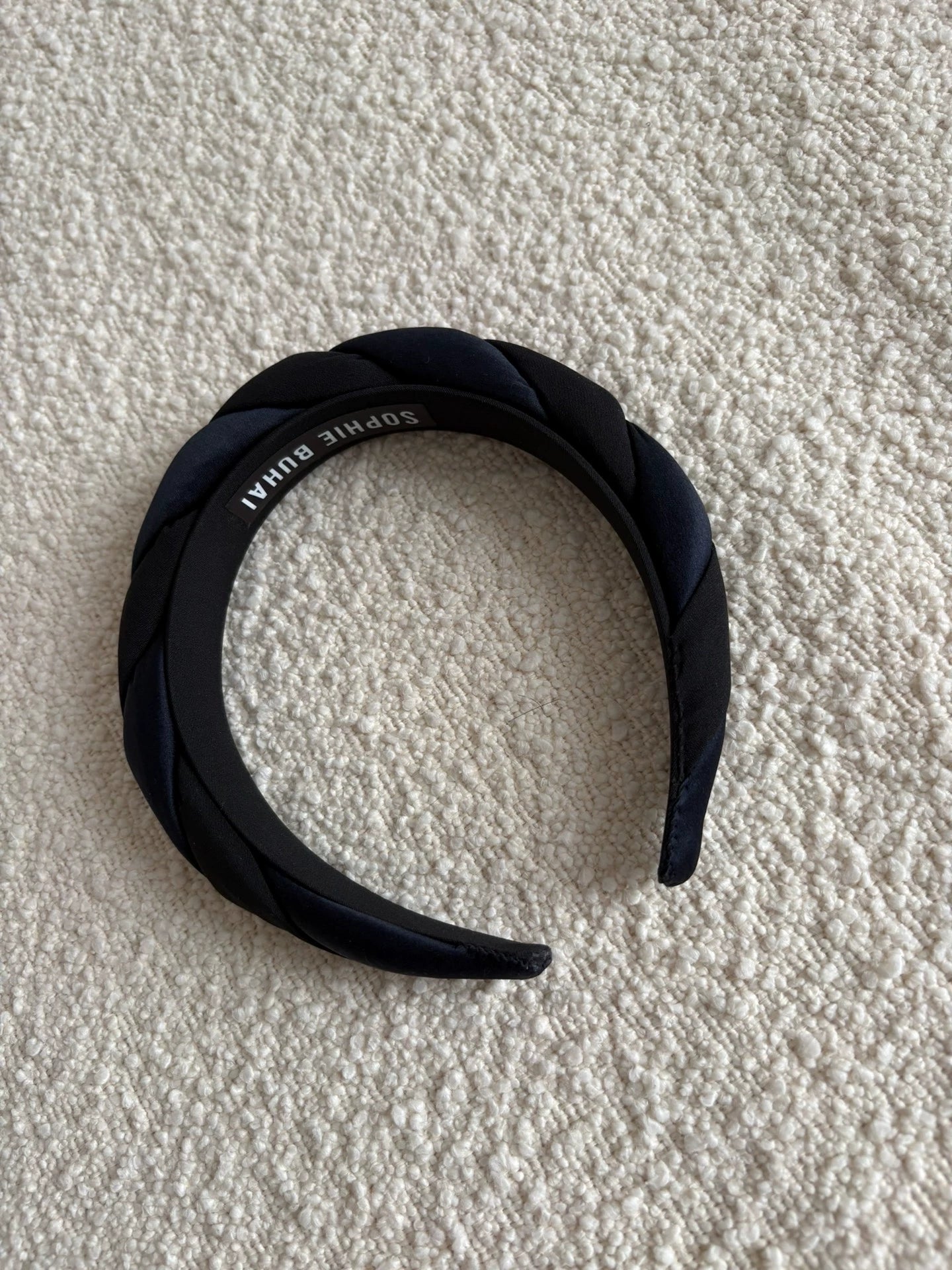 Sophie Buhai Black Knotted Headband — product detail 5